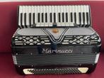Italiaanse Marinucci type 850 accordeon .4korig.Musette.Top, Muziek en Instrumenten, Accordeons, Gebruikt, Met riemen, Toetsaccordeon
