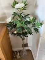 Grote vazen met kunstbloemen, Ophalen, Overige kleuren, 50 tot 75 cm, Glas