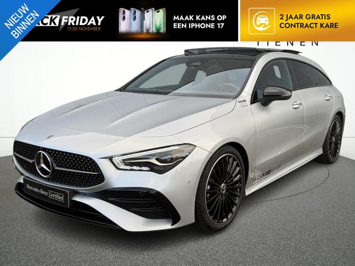 Mercedes-Benz CLA-klasse Shooting Brake CLA 180 AMG Line, Auto's, Mercedes-Benz, Bedrijf, Te koop, CLA, Achteruitrijcamera, Dodehoekdetectie