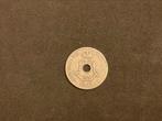 België : 25 cent Fr Kon. Leopold II RARE- 1908, Postzegels en Munten, Munten | België, Verzenden
