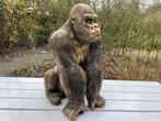 Beeld aap, gorilla, tuin, zwembad, vijver 70cm, Tuin en Terras, Ophalen, Nieuw, Kunststof, Dierenbeeld