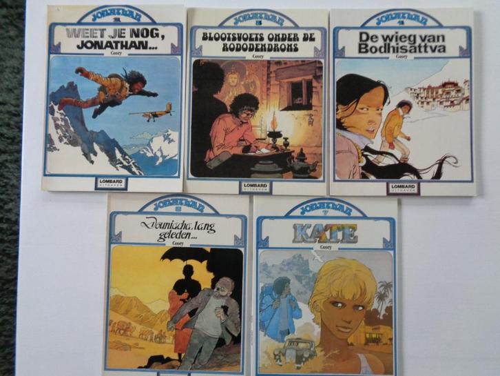 Jonathan (Cosey) - album 1, 3, 4, 6 en 7, Boeken, Stripverhalen, Ophalen of Verzenden
