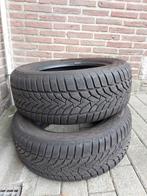 2 Uniroyal 215/55 R16 winterbanden, Auto-onderdelen, 215 mm, Band(en), 17 inch, Gebruikt