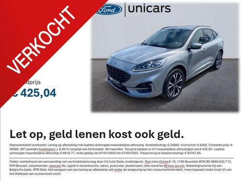 Ford Kuga ST-Line X - 2.5 PHEV 225PK Directiewagen, Auto's, Ford, Bedrijf, Te koop, Kuga, Bluetooth, Cruise Control, Electronic Stability Program (ESP)