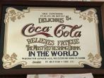 MOOIE KADER MET REKLAMEBORD COCA COLA, Ophalen, Gebruikt, Reclamebord