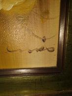 Mooie bloemen schilderij met handtekening, Ophalen, Schilderij