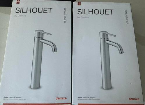 2x splinternieuwe wastafelmengkraan Damixa large chroom, Doe-het-zelf en Bouw, Sanitair, Nieuw, Kraan, Chroom, Ophalen