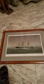 Oude kaders met print, Ophalen of Verzenden, Print