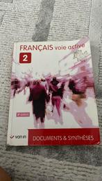 Français voie active 2 - Manuel (NE 2015), Livres, Comme neuf, Secondaire, Français