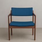 Thonet Vintage set stoelen, Utilisé, Bleu, Tissus, Quatre
