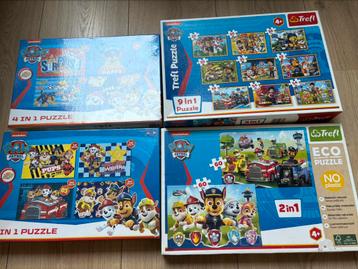Puzzels paw patrol, Ophalen of Verzenden, Zo goed als nieuw