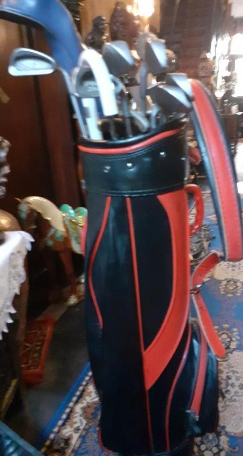 Golftas Slazenget,golf reistas Mc.Gregor+clubs PING,MIZUNO.., Sport en Fitness, Golf, Gebruikt, Club, Mizuno, Ophalen