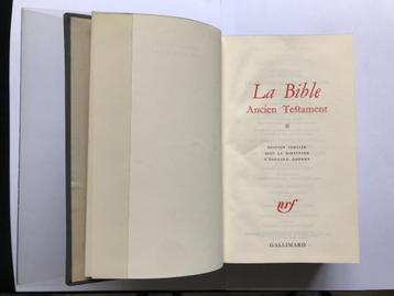 La Bible Ancien Testament T2 - La Pléiade