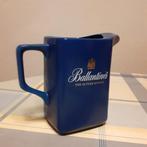 Whisky kan - Ballantine's - blauw - porselein, Ophalen of Verzenden, Zo goed als nieuw, Reclamebord