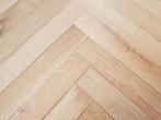 massief eiken visgraatparket aan een topprijs!, Ophalen, Minder dan 25 mm, Eiken, Nieuw