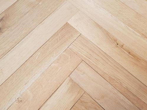 massief eiken visgraatparket aan een topprijs!, Doe-het-zelf en Bouw, Hout en Planken, Nieuw, Plank, Eiken, Minder dan 200 cm