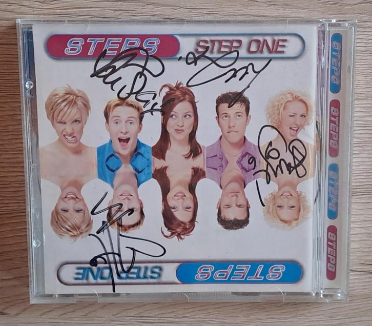 Steps - Step One (SIGNED!), Cd's en Dvd's, Cd's | Pop, Gebruikt, 1980 tot 2000, Ophalen of Verzenden