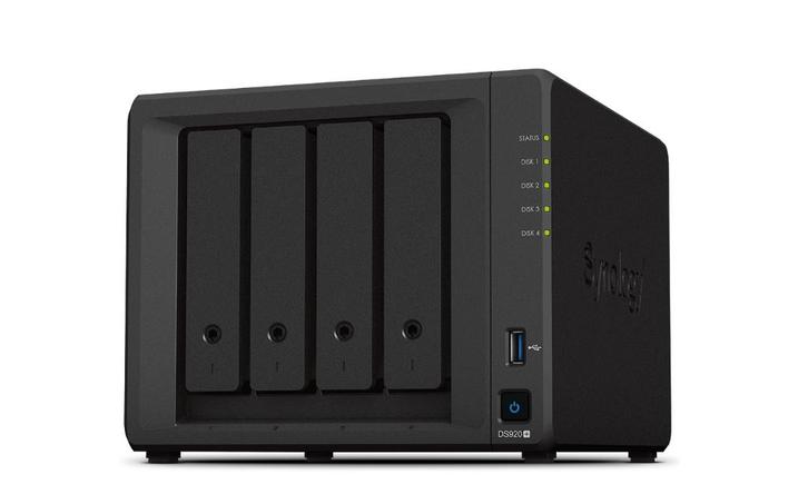 Synology DiskStation DS920+ (12 Go de RAM), Informatique & Logiciels, NAS, Comme neuf, Enlèvement ou Envoi