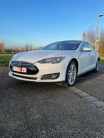 Tesla Model S85 Levenslang gratis laden, Autos, Tesla, Cuir, Noir, Automatique, Propulsion arrière