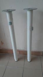 Pieds réglable IKEA OLOV et leurs vis, Enlèvement, Comme neuf, Blanc