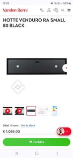 Hotte professionnel Venturo noir