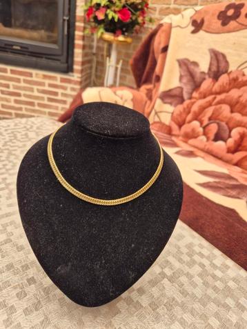 Americanse vergulde straalende slange ketting  beschikbaar voor biedingen
