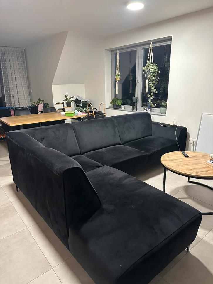 Hoekzetel rechts, Huis en Inrichting, Zetels | Complete zithoeken, Gebruikt, Kunststof, Ophalen