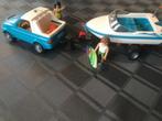 Playmobil 6864 Cabrio met boot op aanhanger  compleet, Kinderen en Baby's, Speelgoed | Playmobil, Complete set, Zo goed als nieuw