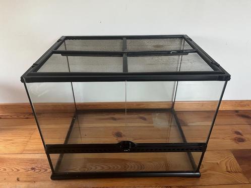 Terrarium + toebehoren, Dieren en Toebehoren, Reptielen en Amfibieën | Toebehoren, Zo goed als nieuw, Terrarium of Paludarium