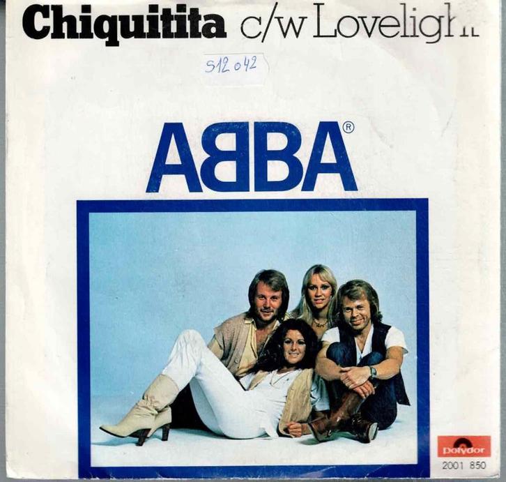 Vinyl, 7"   -   ABBA – Chiquitita, Cd's en Dvd's, Vinyl | Overige Vinyl, Overige formaten, Ophalen of Verzenden