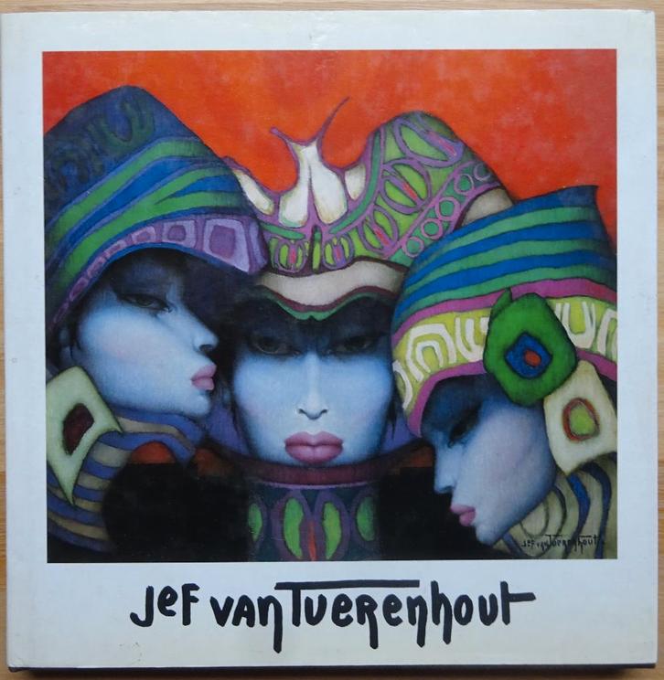 Jef Van Tuerenhout, Poseidon Press, 1985, Knokke,, Boeken, Kunst en Cultuur | Beeldend, Zo goed als nieuw, Schilder- en Tekenkunst