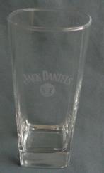 JACK DANIEL'S longdrink whisky cola glas H14xO6.5cm 30cl whi, Gebruikt, Verzenden