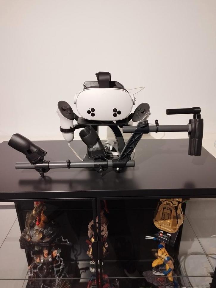 Meta quest 3s + batterie + crosse, Games en Spelcomputers, Virtual Reality, Nieuw, VR-bril, Ophalen of Verzenden