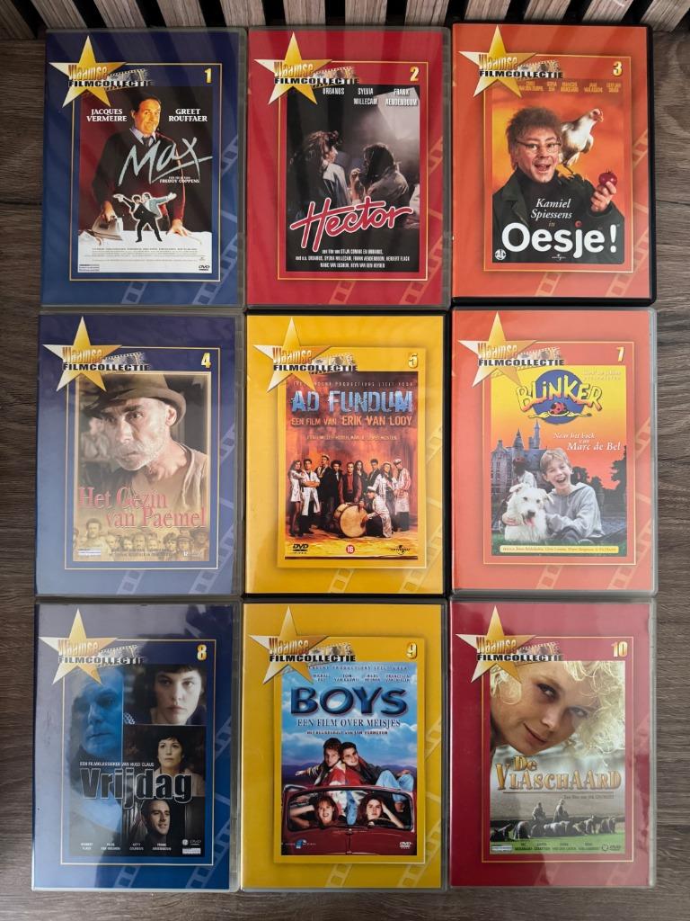 Vlaamse Filmcollectie, Cd's en Dvd's, Dvd's | Nederlandstalig, Ophalen of Verzenden