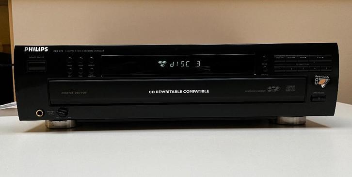 Philips CDC775 Compact Disc Wisselaar, TV, Hi-fi & Vidéo, Lecteurs CD, Utilisé, Philips, Changeur, Enlèvement
