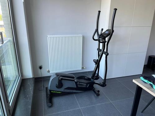 Crosstrainer Tunturi Star Fit c100 HR i+, Sport en Fitness, Fitnessapparatuur, Zo goed als nieuw, Crosstrainer, Armen, Benen, Borst