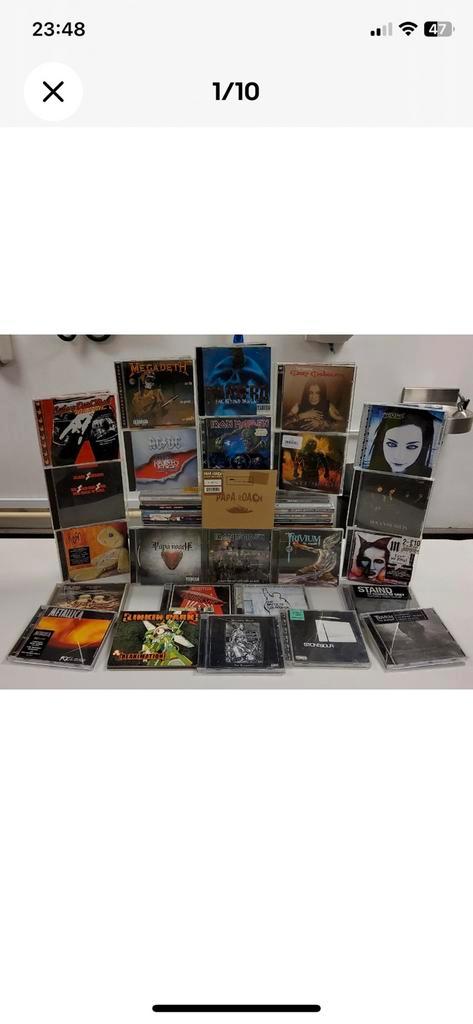 84 x Metal CD, Cd's en Dvd's, Cd's | Hardrock en Metal, Verzenden