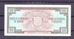 Burundi 50fr 1991 UNC, Postzegels en Munten, Ophalen of Verzenden, Burundi, Los biljet