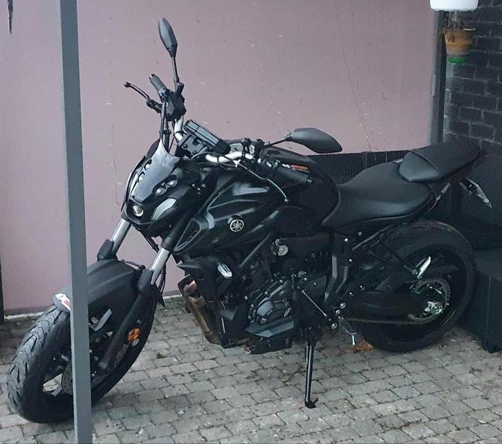 Yamaha MT-07 2022 • 14.100 km • Uit de eerste hand • uitgeru, Motoren, Motoren | Yamaha, Particulier, Naked bike, meer dan 35 kW