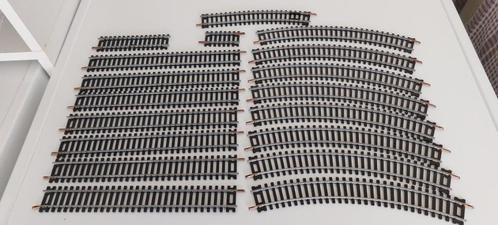 LIMA HO - 19 DIVERSE LIMA RAILS (E2500713), Hobby en Vrije tijd, Modeltreinen | H0, Zo goed als nieuw, Rails, Gelijkstroom, Lima