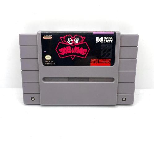 Joe & Mac Super Nintendo (NTSC), Consoles de jeu & Jeux vidéo, Jeux | Nintendo Super NES, Comme neuf, Enlèvement ou Envoi