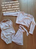 Balletkleding  maat 128 tot 146 so dance, Ophalen, Gebruikt, Meisje, Sport- of Zwemkleding
