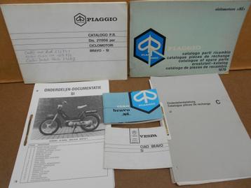 Vespa Piaggio SI onderdelenboeken Instructie Boekje beschikbaar voor biedingen