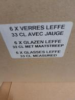 Bierglazen van Leffe 3 gebruikte en 3 nieuwe van Collega, Enlèvement, Leffe, Verre ou Verres