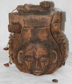 Kalebas KUBA - Congo - Palmwijn fles - Hout - Afrika, Antiek en Kunst, Ophalen of Verzenden