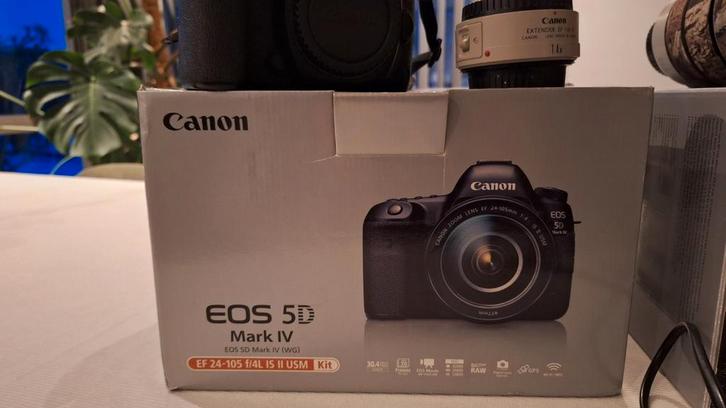 Canon 5dmark4 met canon 100 400l, TV, Hi-fi & Vidéo, Appareils photo numériques, Canon, Enlèvement