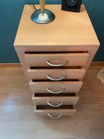 Armoire à tiroirs et roulettes, Neuf, 25 à 50 cm, 5 tiroirs ou plus, Moins de 100 cm