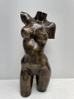 Antiek bronzen beeld naakte vrouw, Antiek en Kunst, Ophalen of Verzenden, Brons