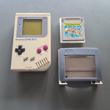 Nintendo Gameboy avec Light Magic et jeu Siper Mario., Enlèvement ou Envoi, Comme neuf, Game Boy Classic, Avec jeux