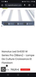 Nanolux SN630w pro, Electroménager, Solarium, Banc solaire & Bronzage facial, Comme neuf, Enlèvement ou Envoi